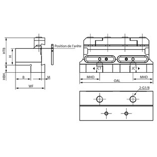 Bloc kpktb-jct avec arrosage